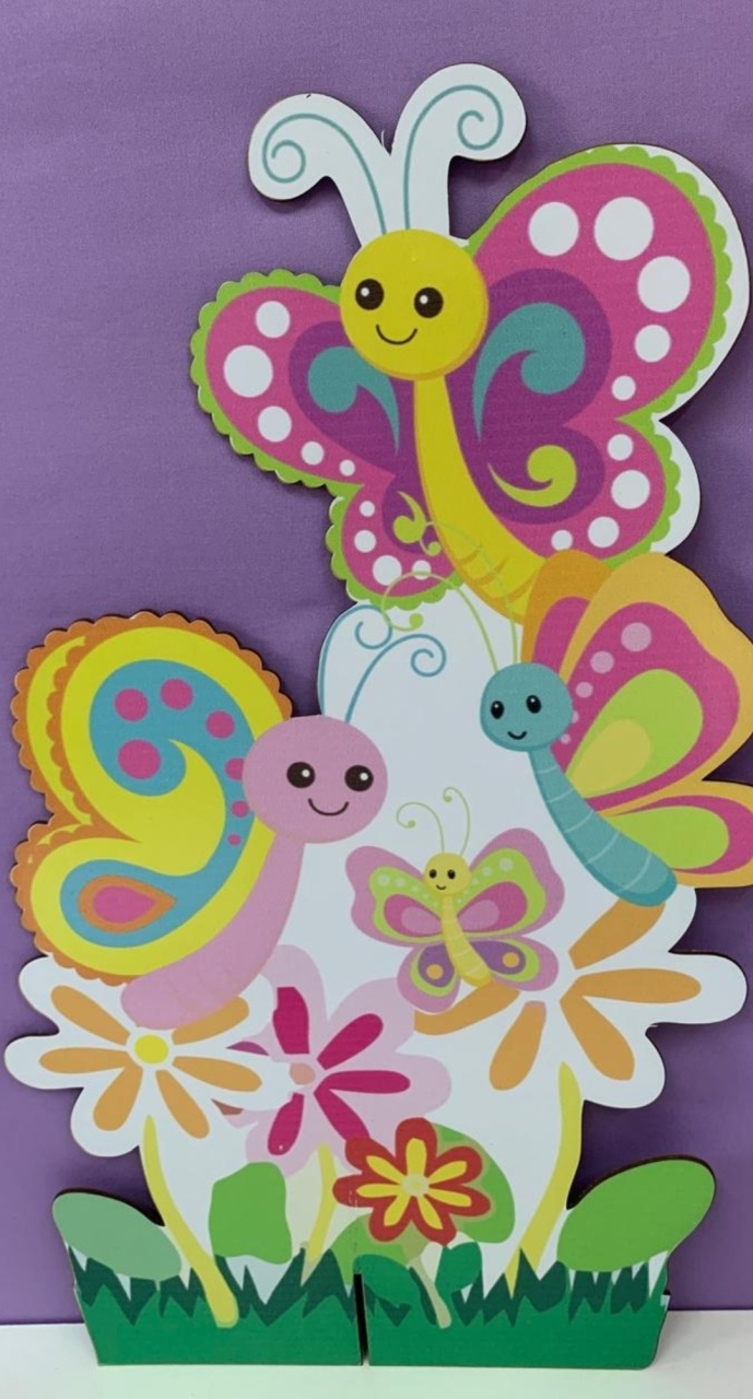 Toten Borboletas Jardim Encantado - A FESTA E DECORAÇÃO