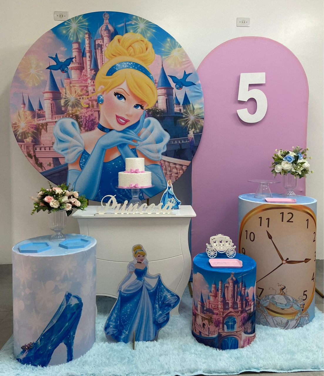 Cinderella Kit Luxo - A FESTA E DECORAÇÃO