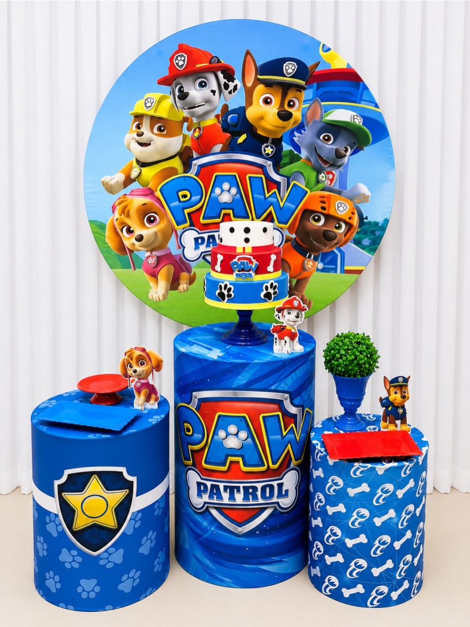 Kit Básico Patrulha Canina 2  - A FESTA E DECORAÇÃO