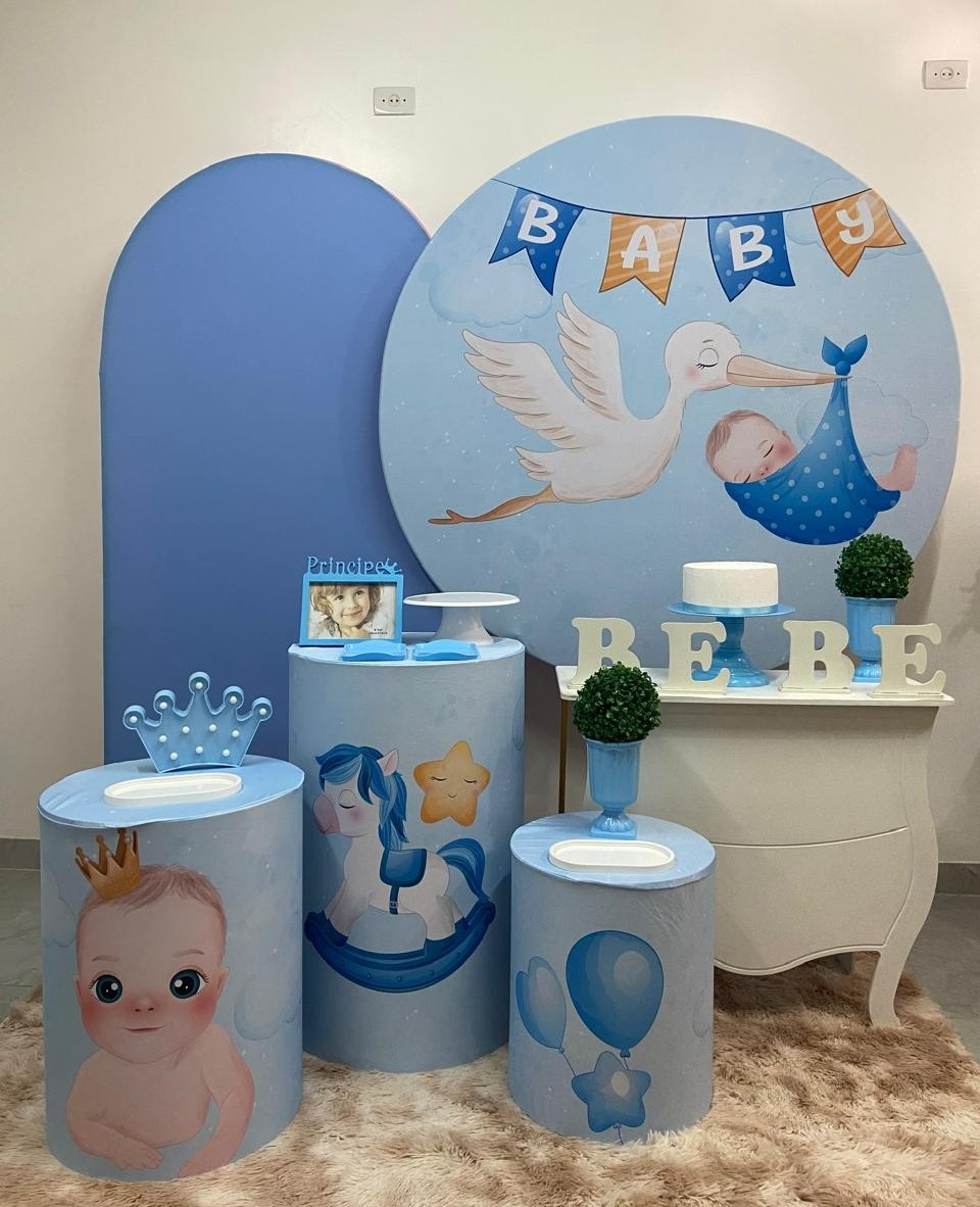 Cegonha Kit Luxo  - A FESTA E DECORAÇÃO