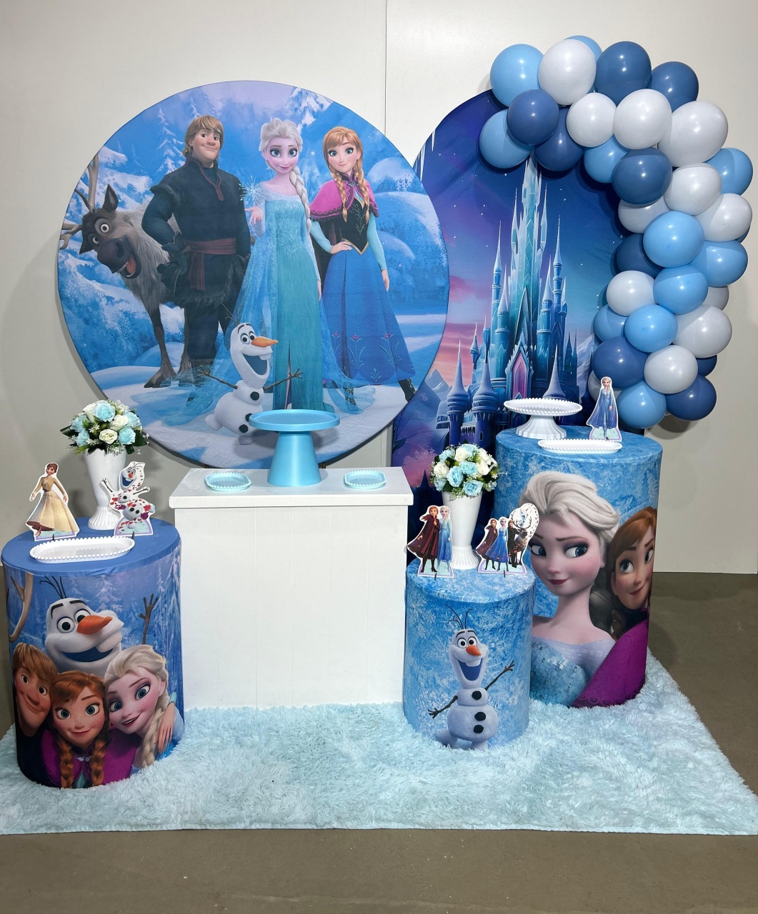Kit Super Luxo Frozen Todos Personagens - A FESTA E DECORAÇÃO
