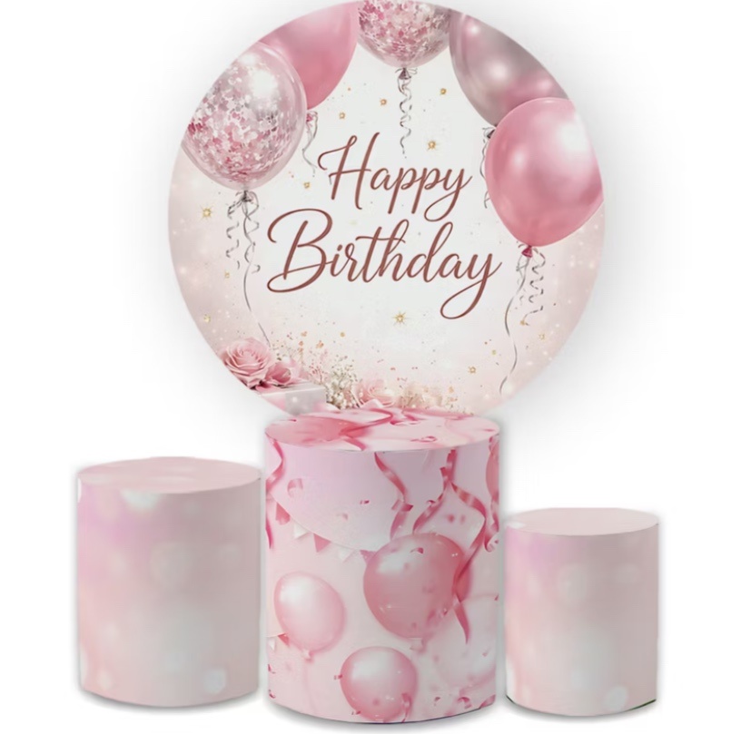 Kit Capas Happy Birthday - A FESTA E DECORAÇÃO