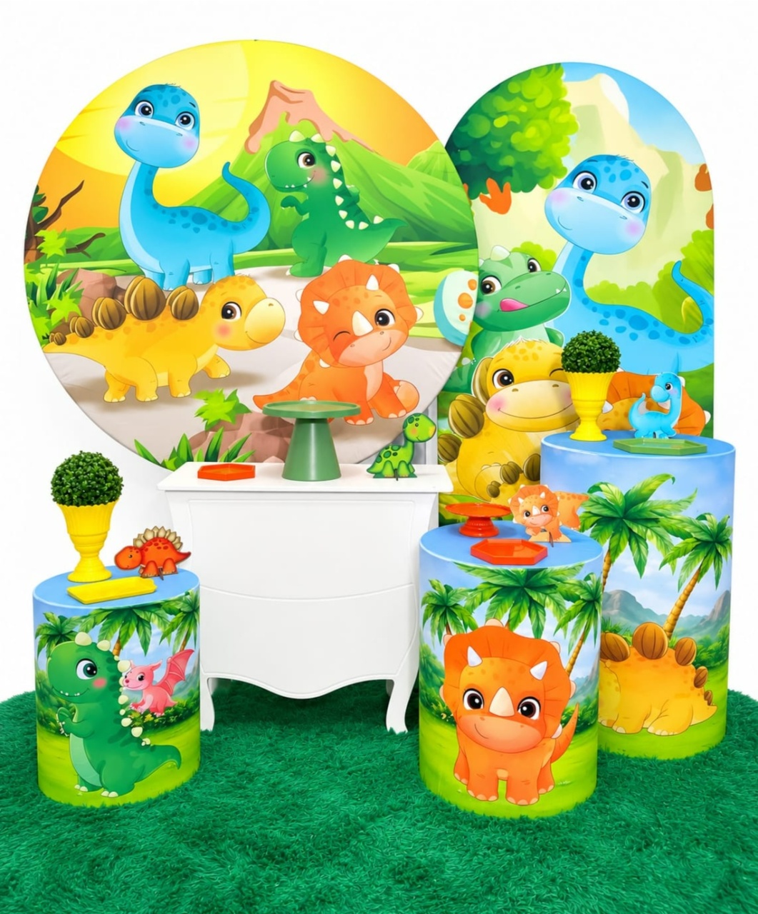 Dino Baby Kit Luxo - A FESTA E DECORAÇÃO
