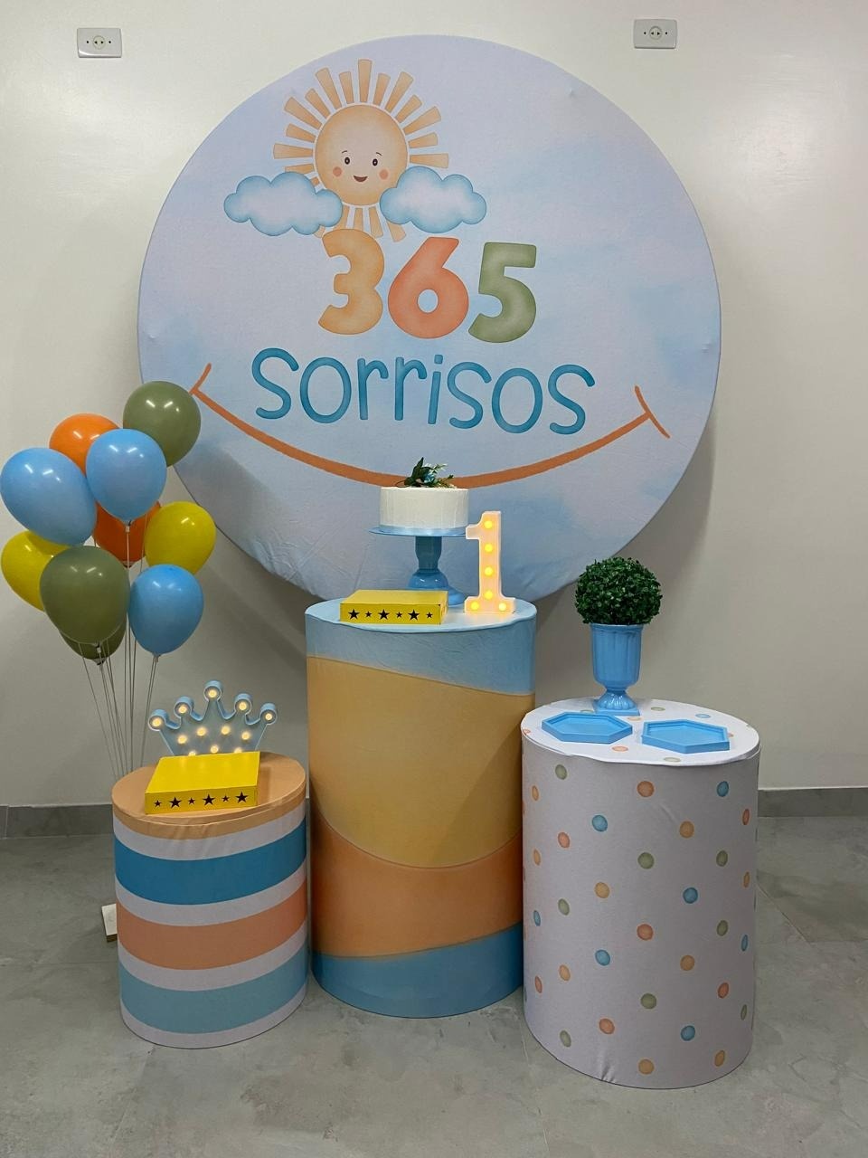  365 Sorrisos Kit Básico - A FESTA E DECORAÇÃO