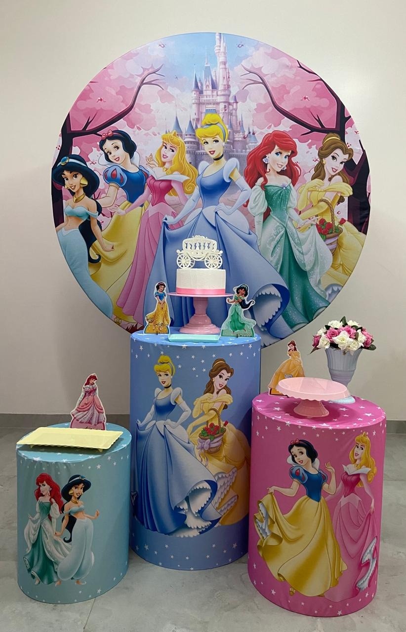 Kit Promocional Princesas   - A FESTA E DECORAÇÃO