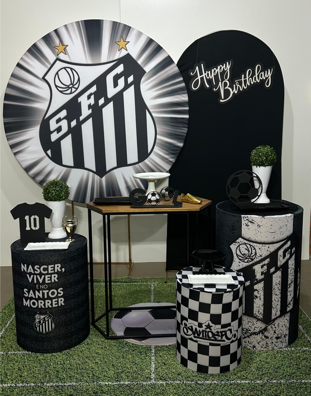Santos Futebol Clube Kit Especial - A FESTA E DECORAÇÃO