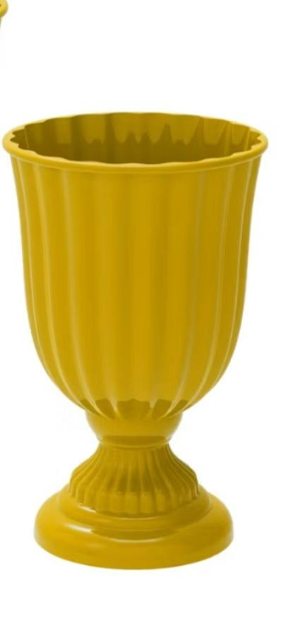Vaso Dubai Amarelo - A FESTA E DECORAÇÃO