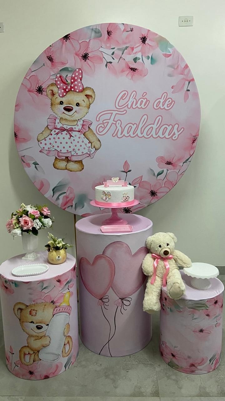 Chá de Fraldas Kit Básico - A FESTA E DECORAÇÃO