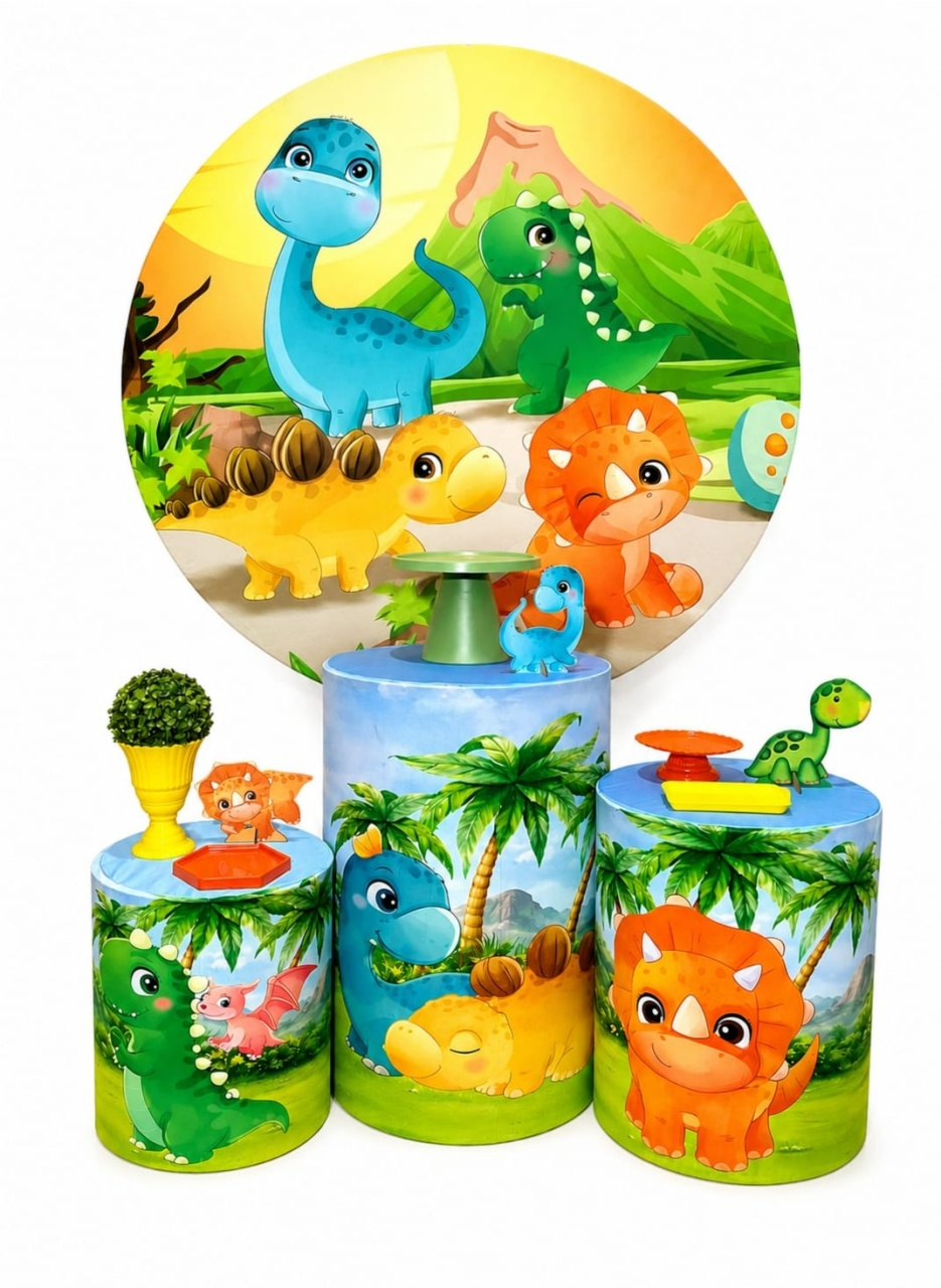 Dino Baby Kit Básico - A FESTA E DECORAÇÃO