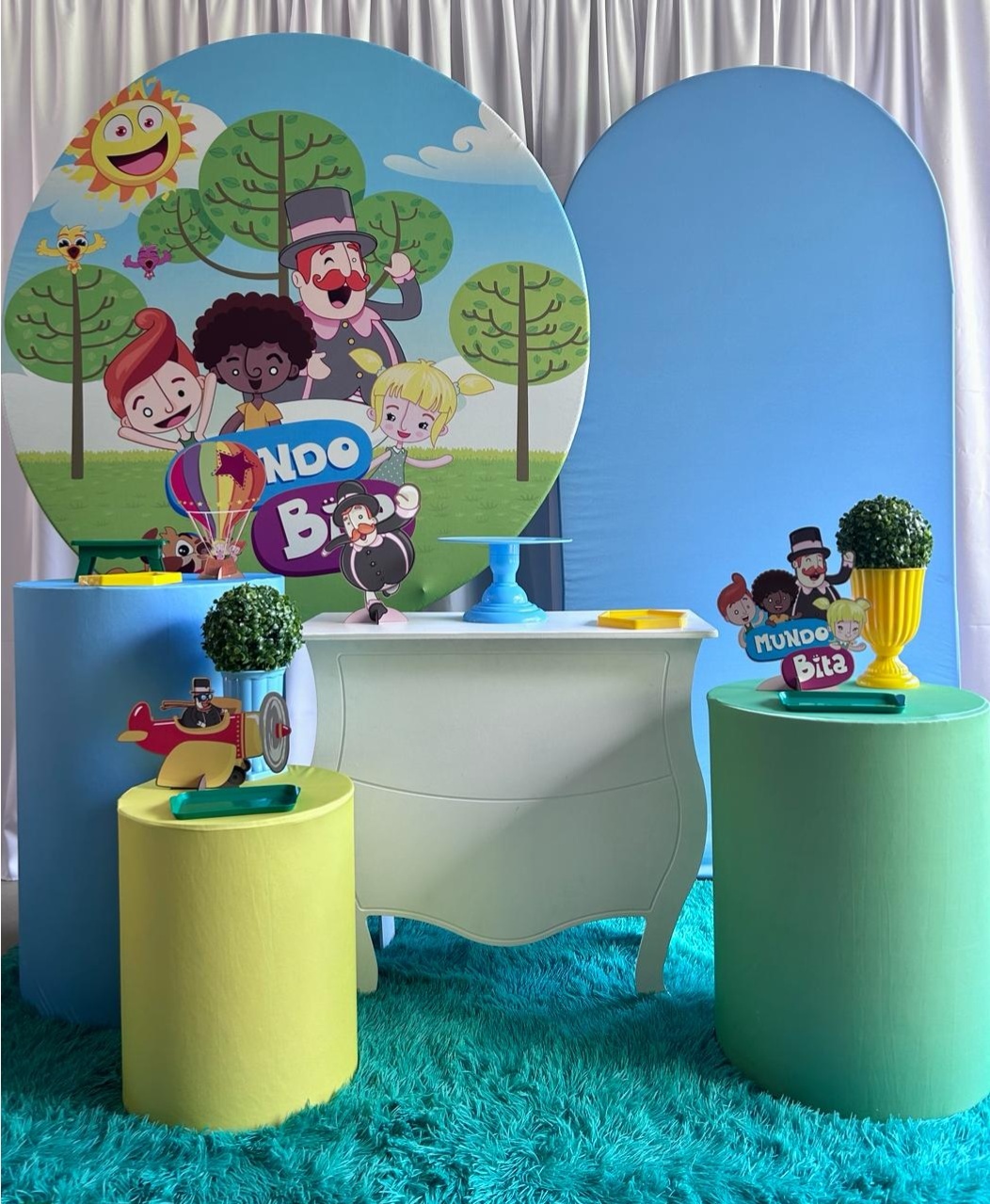 Mundo Bita Menino Kit Luxo - A FESTA E DECORAÇÃO
