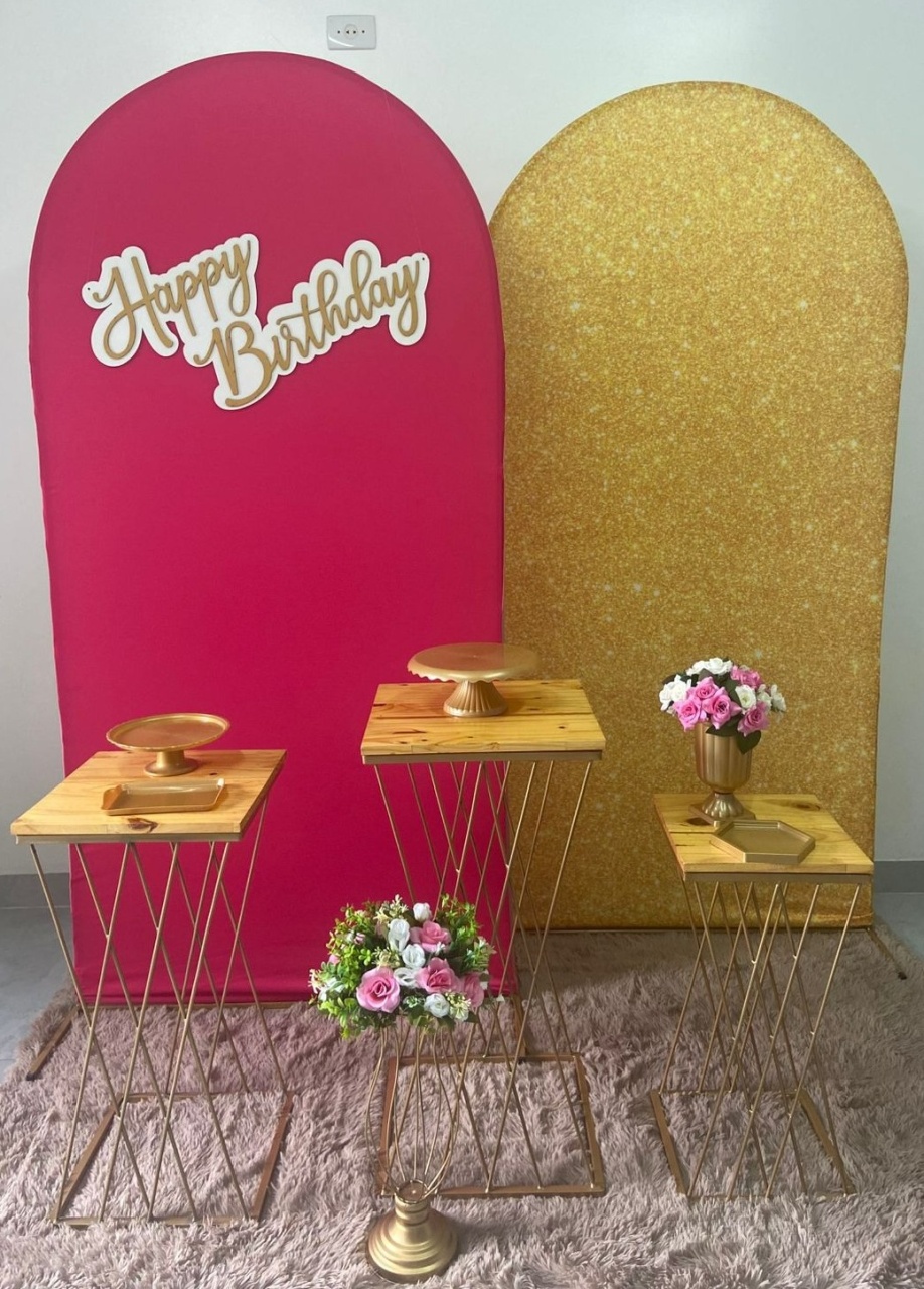 Romano Pink Kit Luxo - A FESTA E DECORAÇÃO