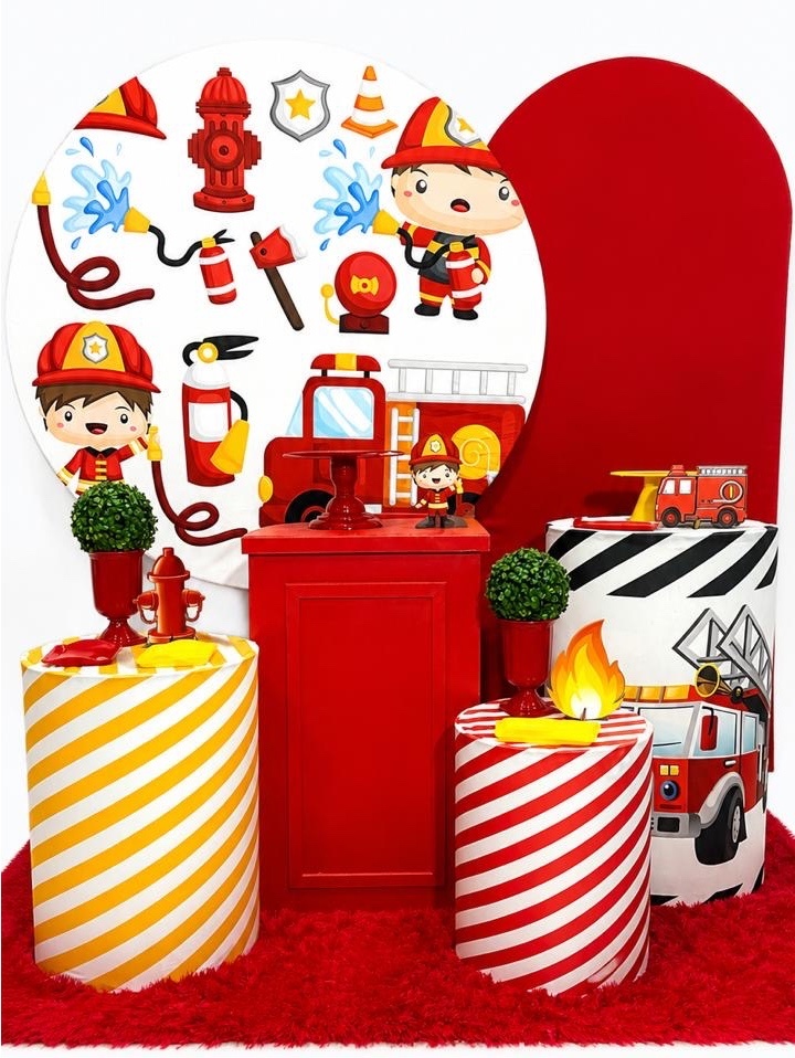 Bombeiro Kit Super Luxo - A FESTA E DECORAÇÃO