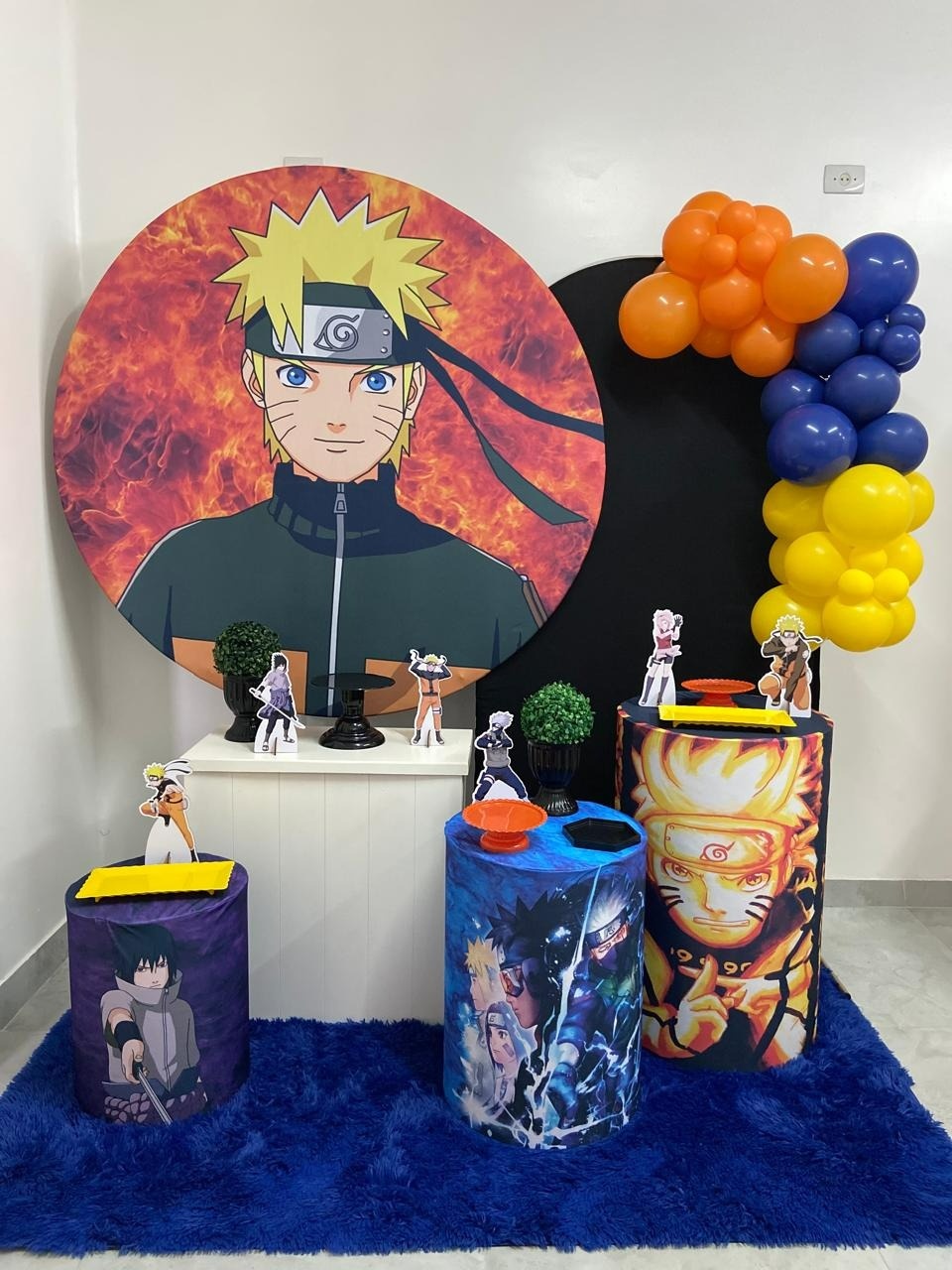 Naruto Kit Super  Luxo  - A FESTA E DECORAÇÃO
