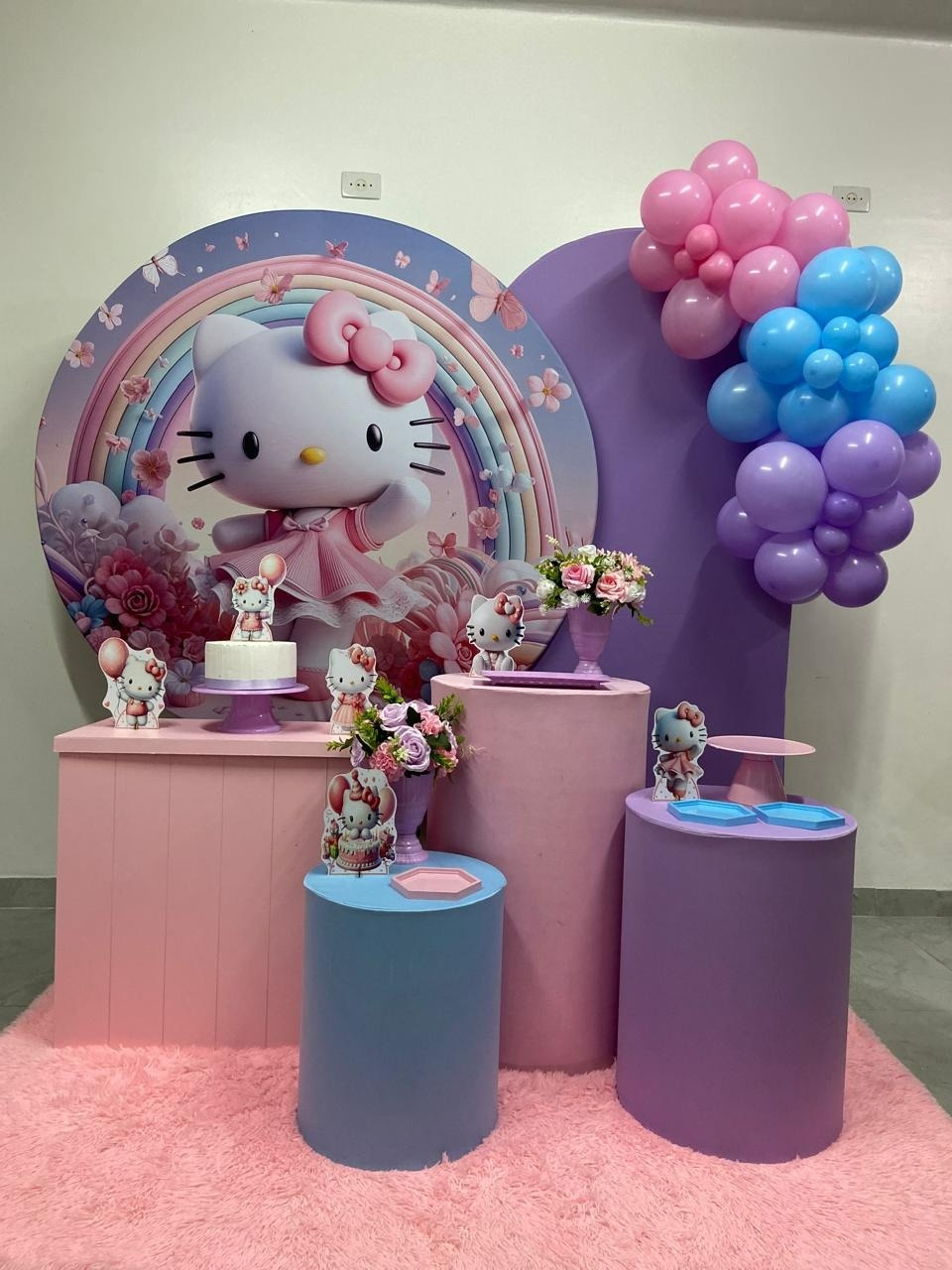 Kit Super  Luxo Hello Kitty - A FESTA E DECORAÇÃO