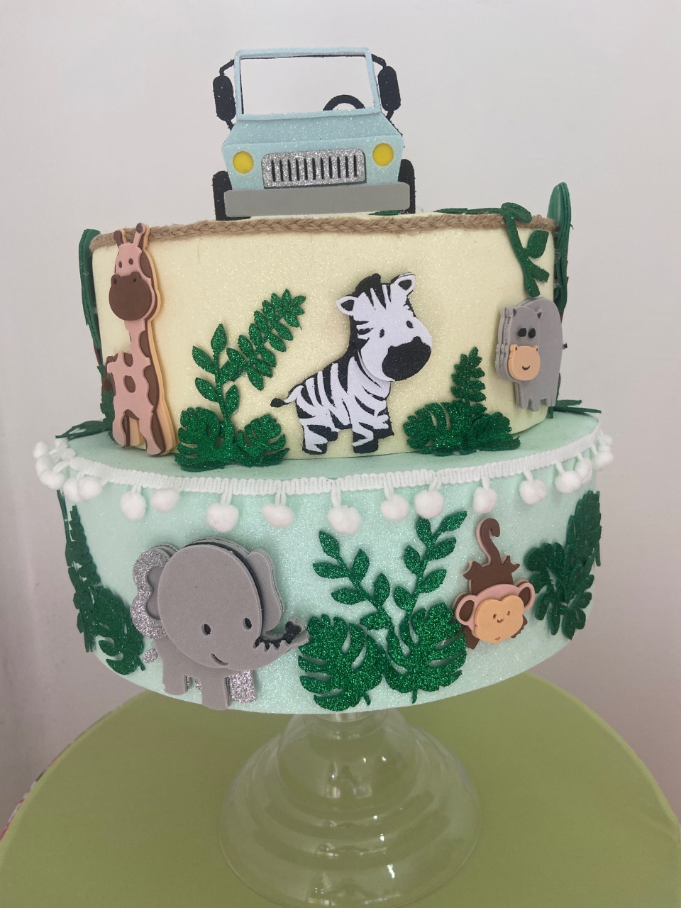 Bolo Safari - A FESTA E DECORAÇÃO