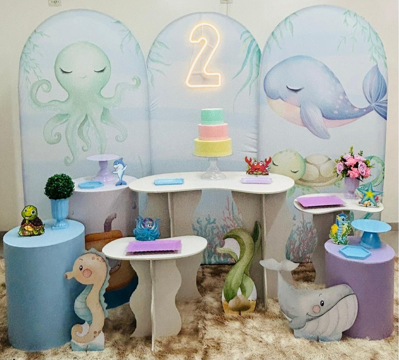 Fundo Do Mar Kit Especial - A FESTA E DECORAÇÃO
