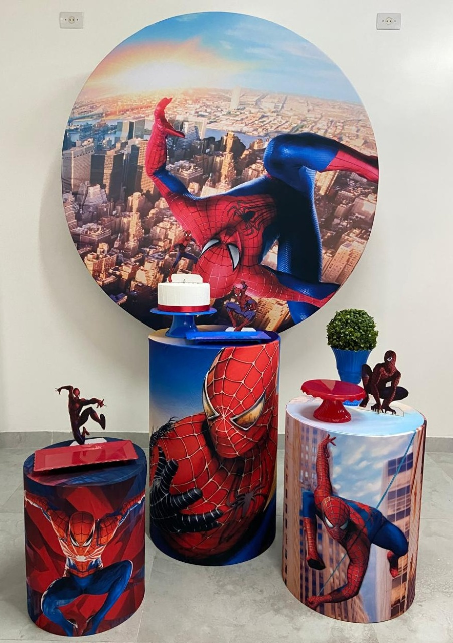 Kit Promocional Homem Aranha  - A FESTA E DECORAÇÃO