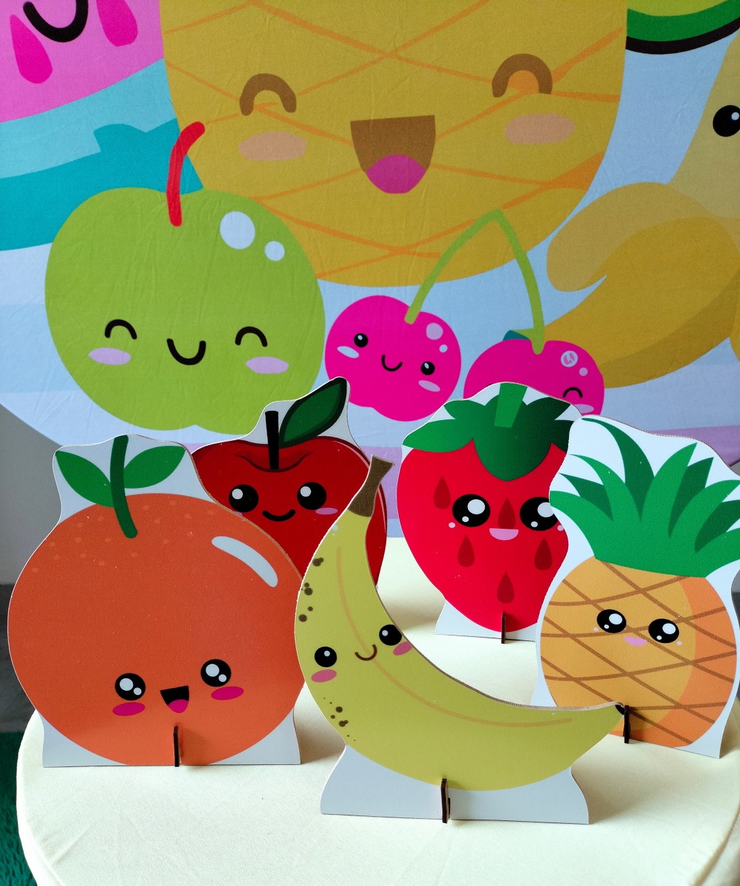Display Frutas - A FESTA E DECORAÇÃO