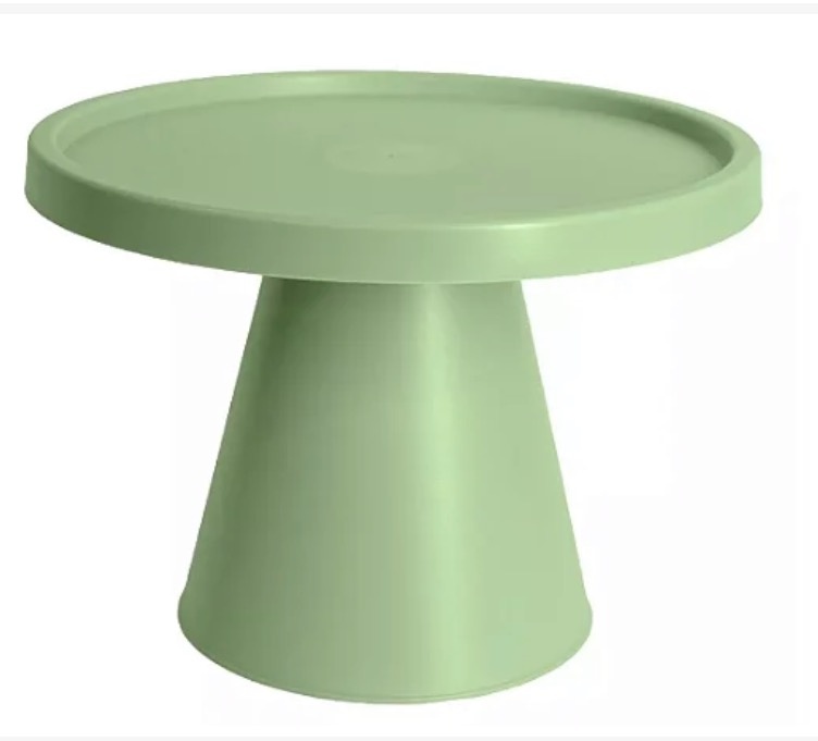 Bandeja Alta Cone 28Cm Verde Eucalipto - A FESTA E DECORAÇÃO