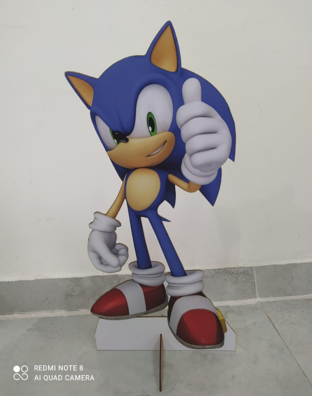 Toten Sonic Azul - A FESTA E DECORAÇÃO
