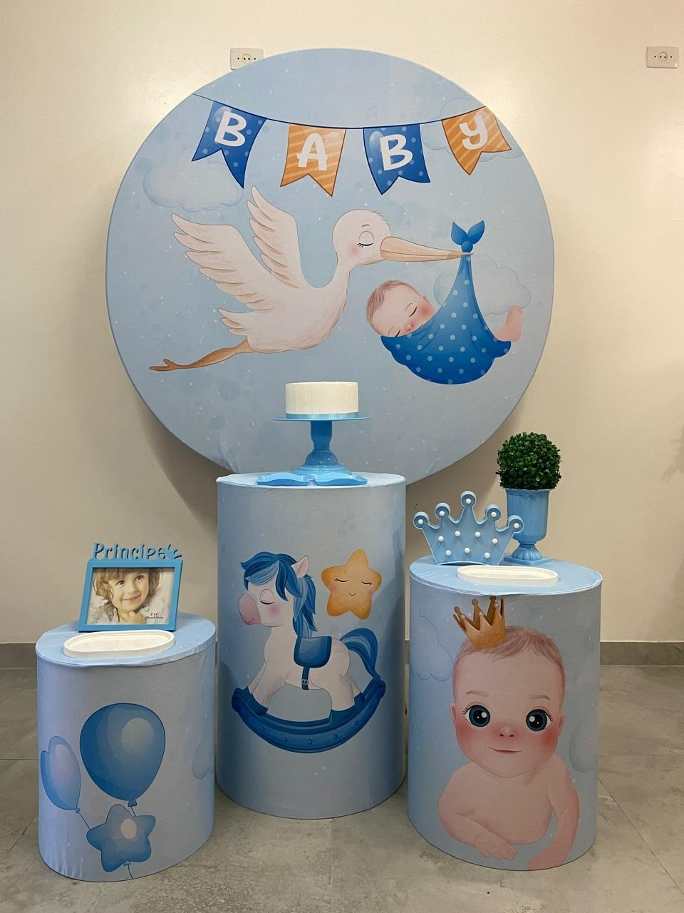 Cegonha Kit Básico - A FESTA E DECORAÇÃO