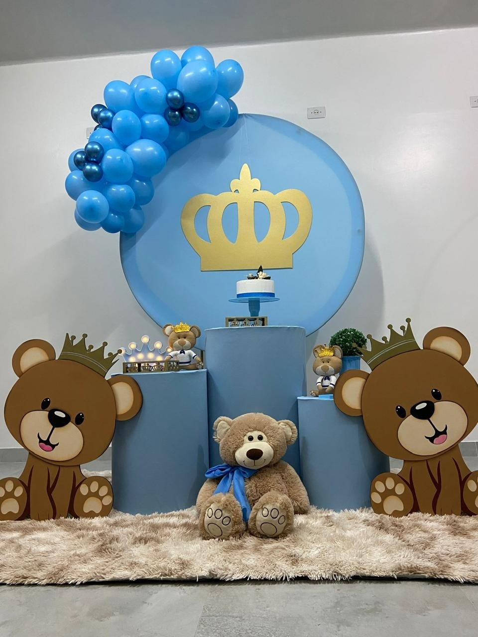 Azul Claro Liso Kit Super Luxo - A FESTA E DECORAÇÃO