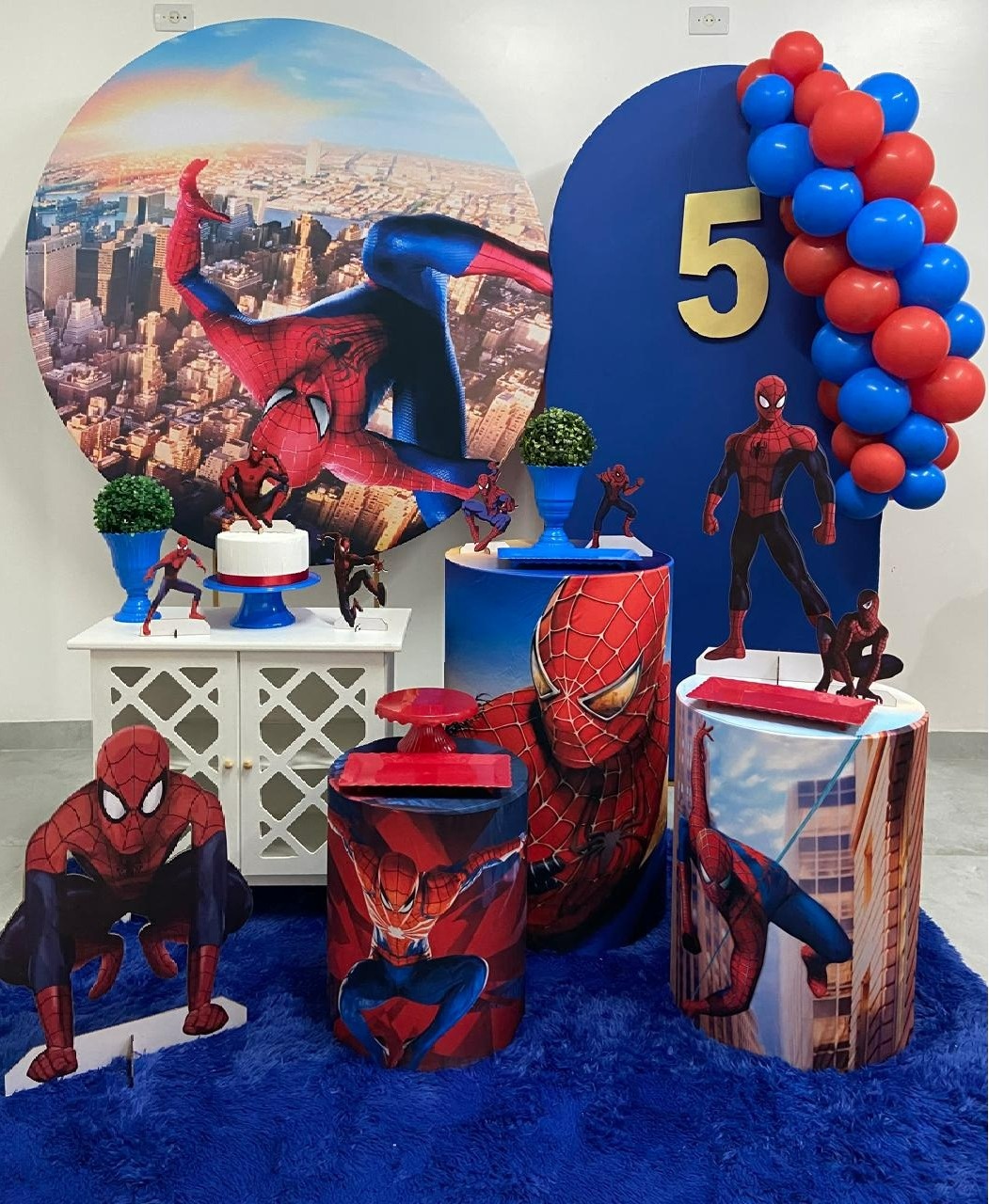 Kit Super Luxo Homem Aranha   - A FESTA E DECORAÇÃO