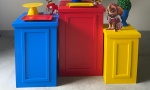 Mesa Cubo G Vermelha - imagem 2