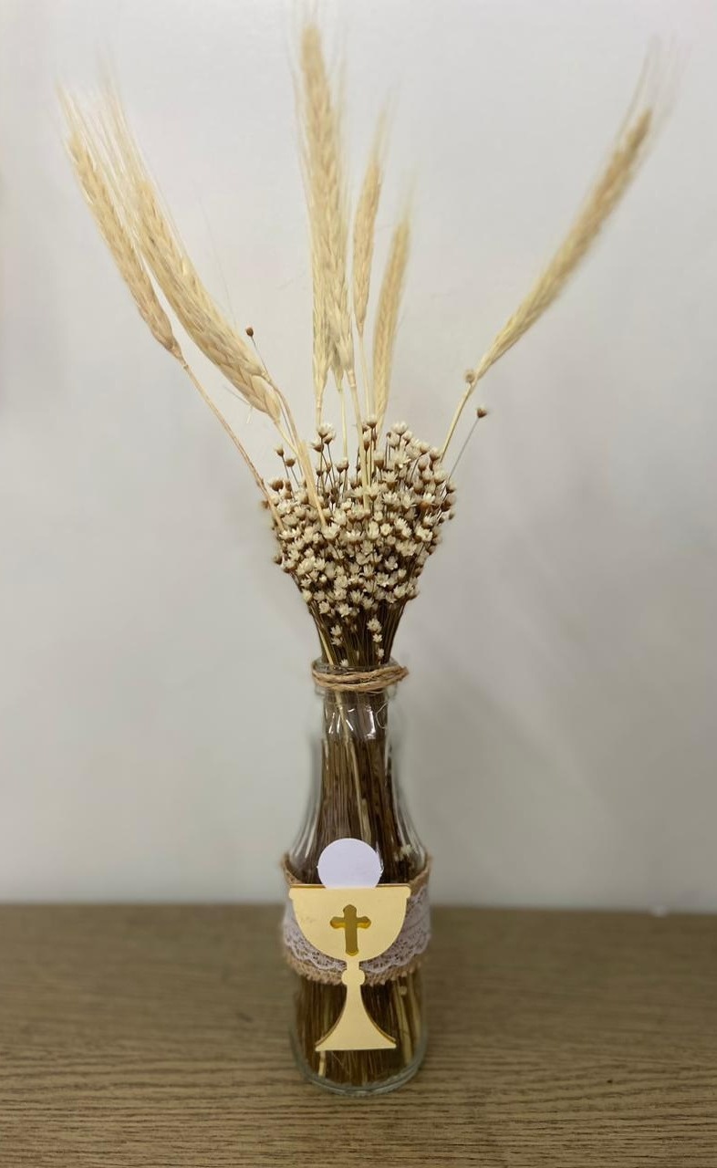 Arranjo de Mesa Garrafinha - A FESTA E DECORAÇÃO