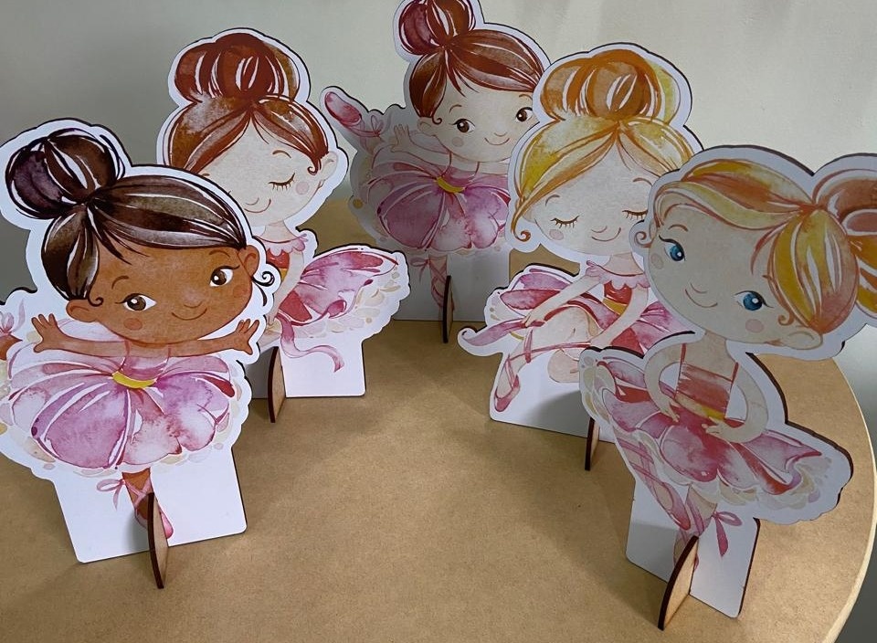 Display Bailarina - A FESTA E DECORAÇÃO