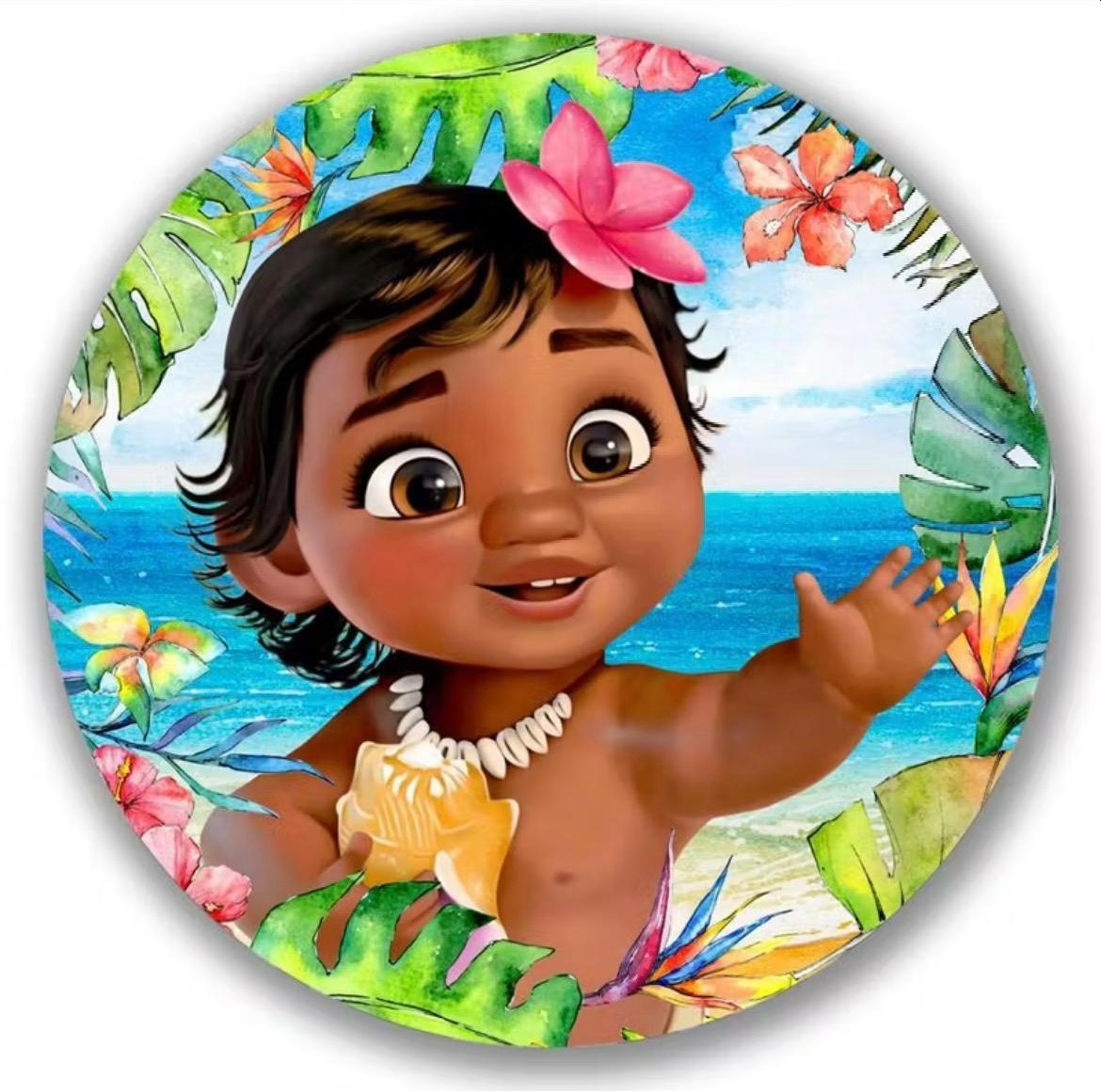 Moana Baby Capa 50X50 - A FESTA E DECORAÇÃO