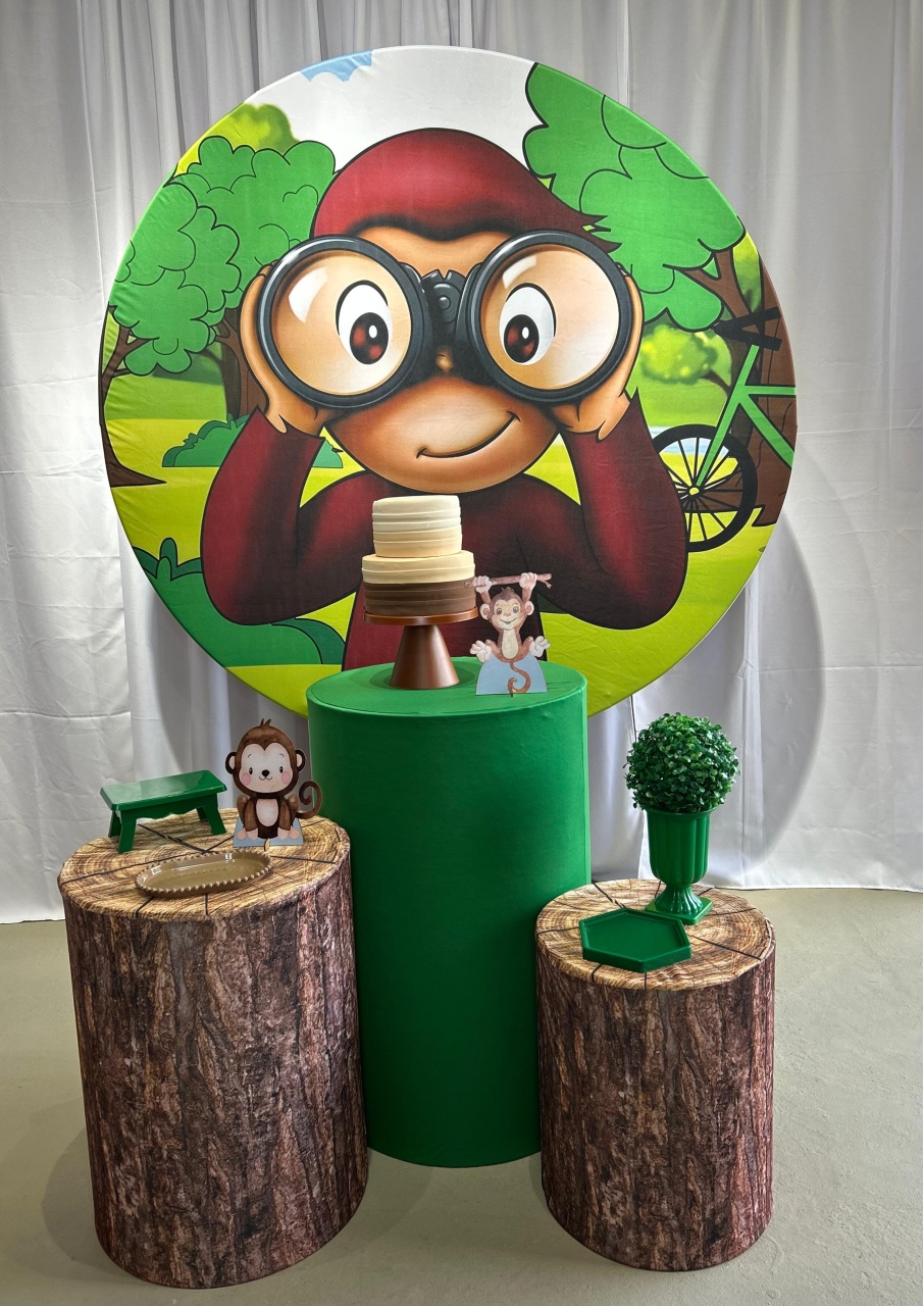 George O Curioso Kit Básico - A FESTA E DECORAÇÃO