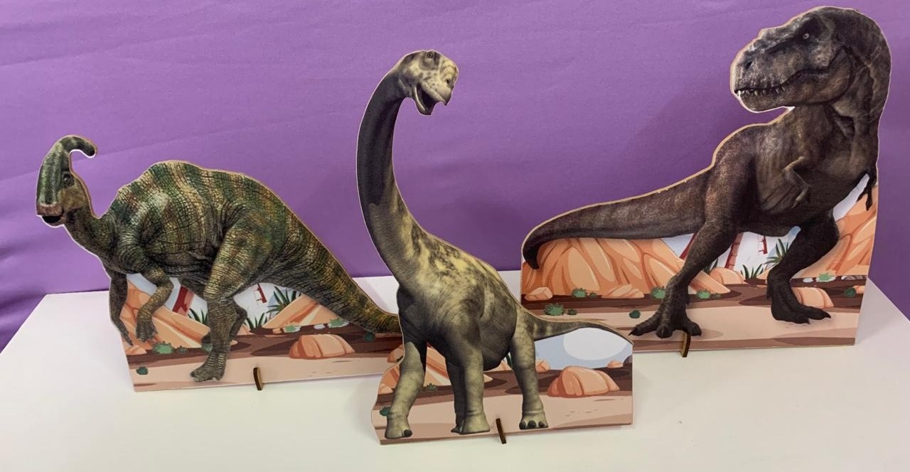Display Dinossauro - A FESTA E DECORAÇÃO