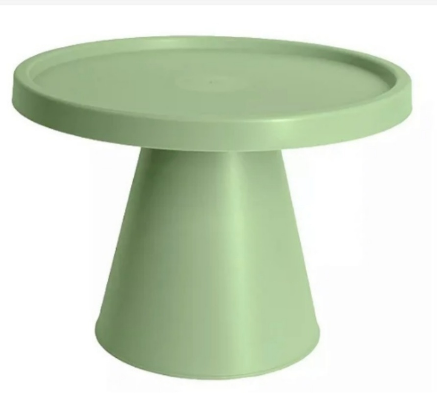 Bandeja Alta Cone 22Cm Verde Oliva - A FESTA E DECORAÇÃO