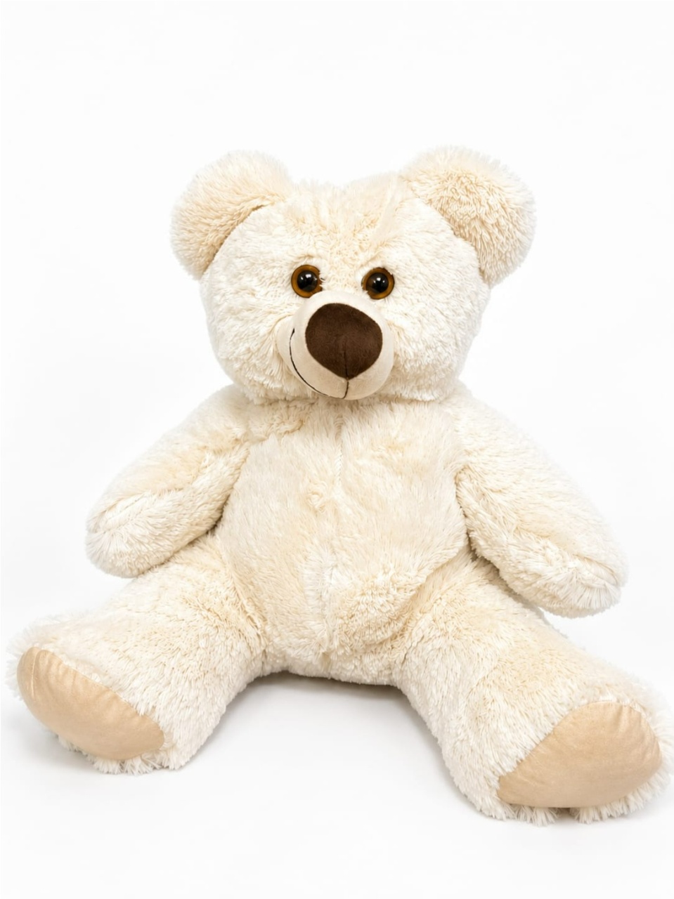 1 Urso M Pelúcia Claro 55Cm - A FESTA E DECORAÇÃO
