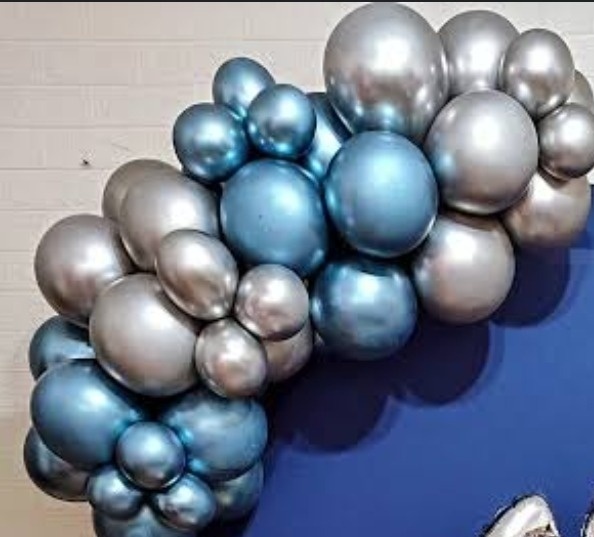 Mini Arco de Balões Para Painel 50X50 Cores Cintilantes - A FESTA E DECORAÇÃO