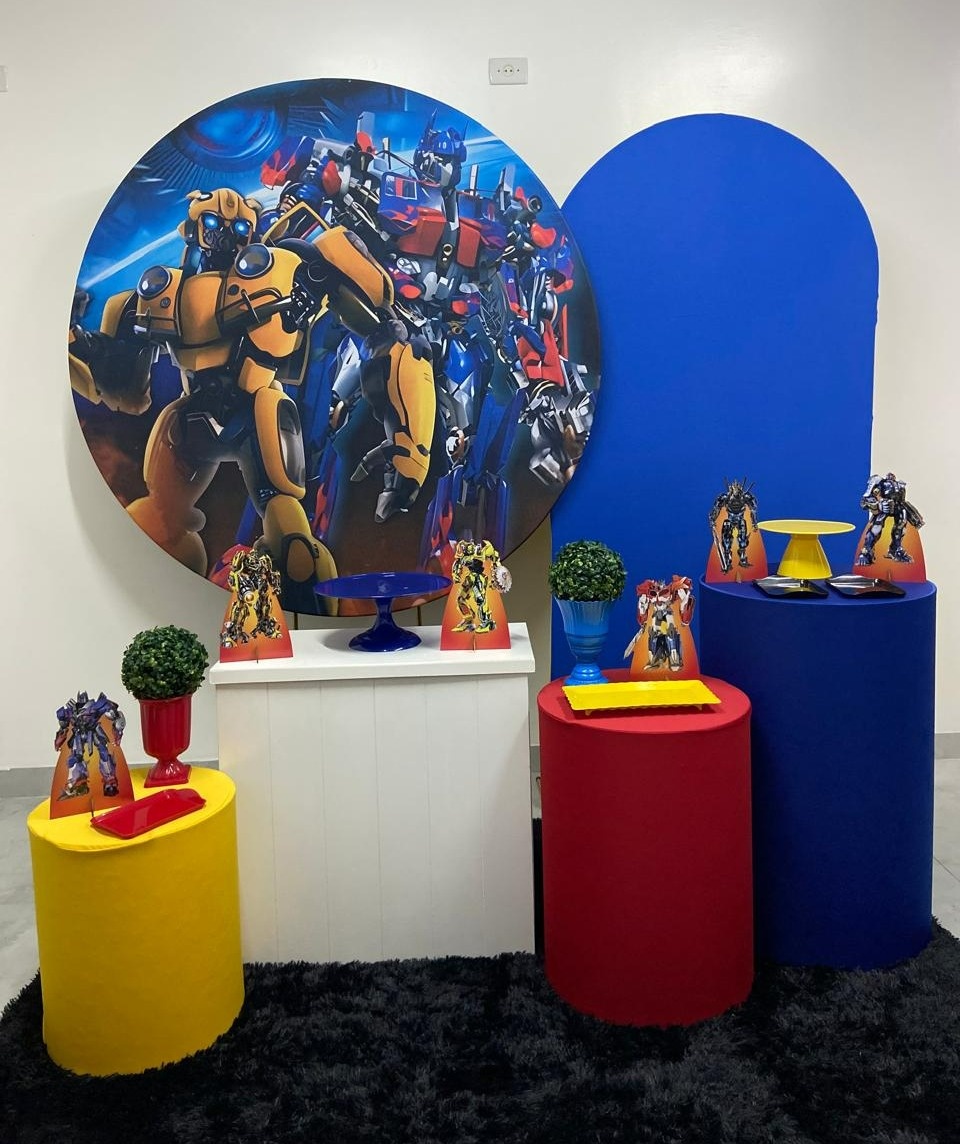 Transformers Kit Luxo - A FESTA E DECORAÇÃO