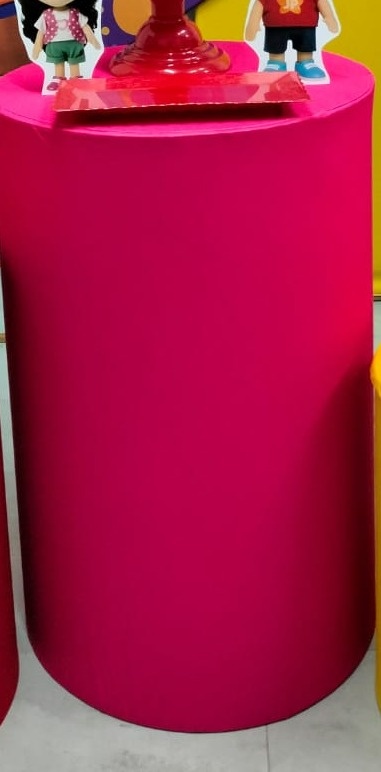 Capa Cilindro Pink M - A FESTA E DECORAÇÃO