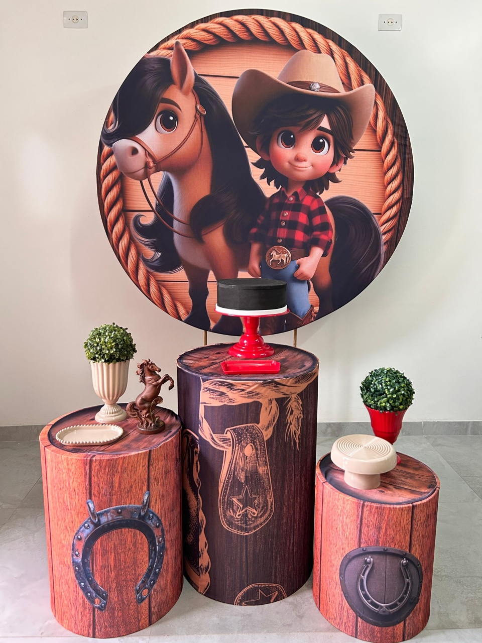 Boiadeiro Kit Básico - A FESTA E DECORAÇÃO