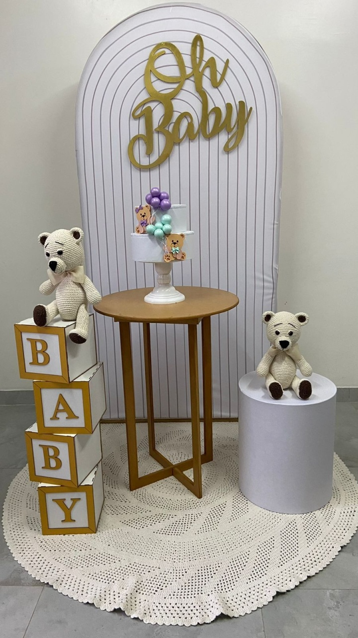 Oh Baby Romano Bege  - A FESTA E DECORAÇÃO
