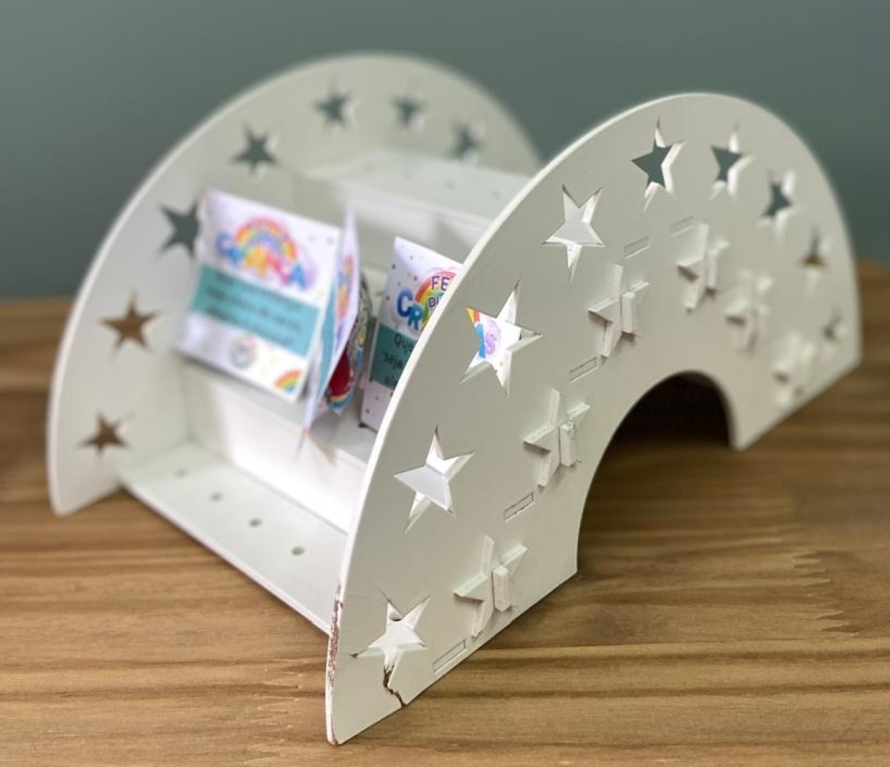 Porta Pirulitos Mdf - A FESTA E DECORAÇÃO