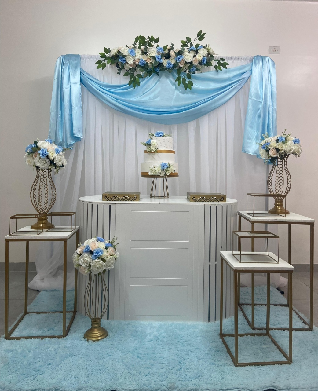 Kit Casamento Azul - A FESTA E DECORAÇÃO