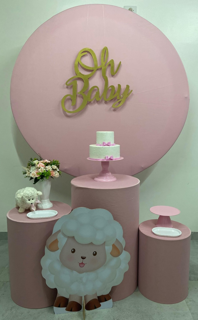 Kit Básico Ovelhinha - A FESTA E DECORAÇÃO