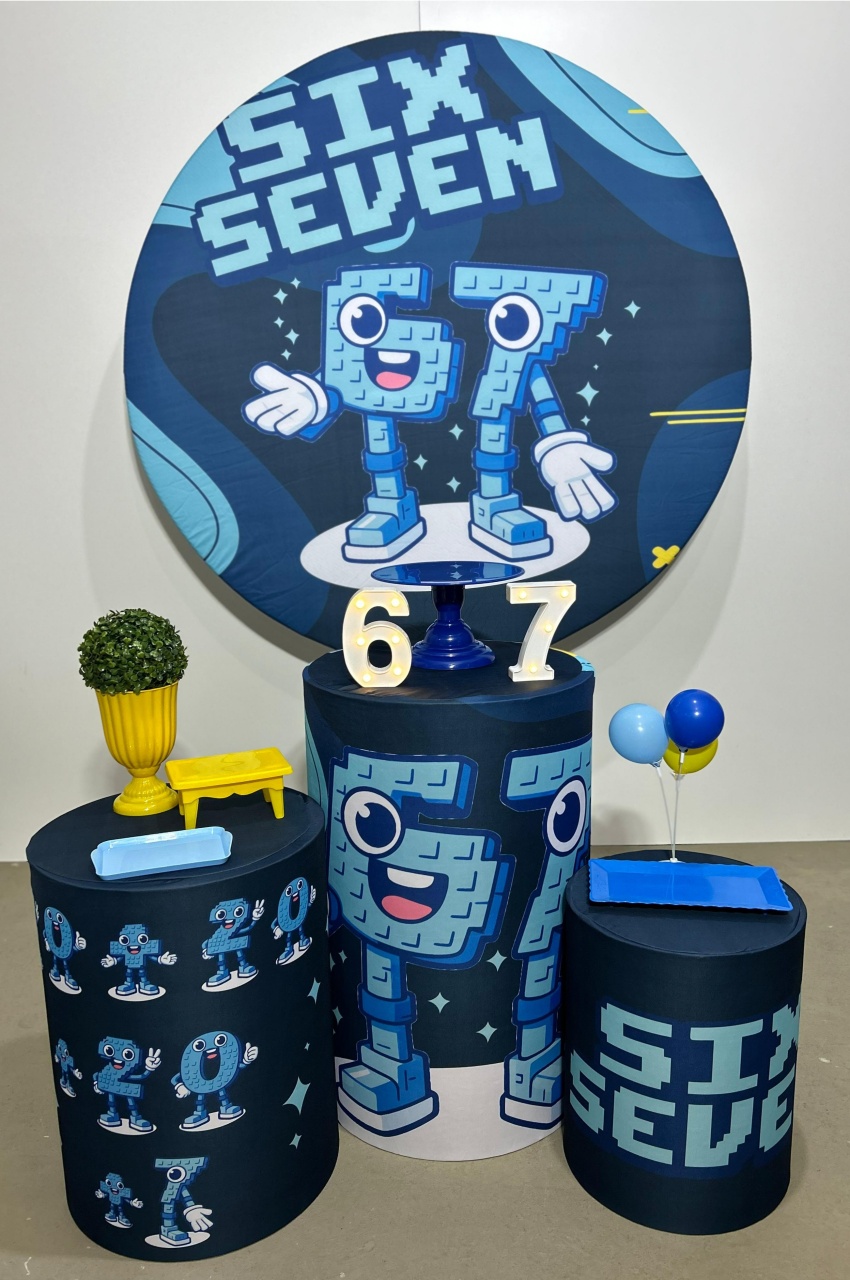 Six Seven Kit Básico - A FESTA E DECORAÇÃO
