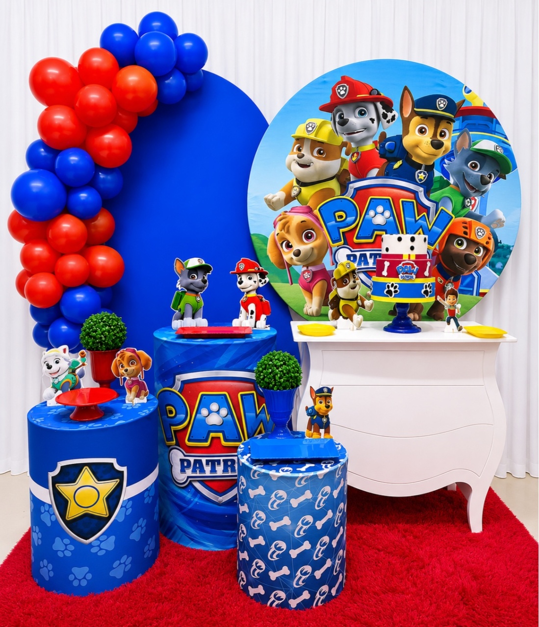  Patrulha Canina 2 Kit Super Luxo  - A FESTA E DECORAÇÃO