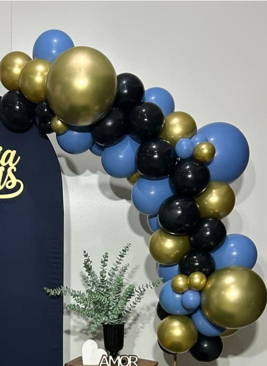 Arco de Balões M Com 1 Cor Especial 1,5M - A FESTA E DECORAÇÃO