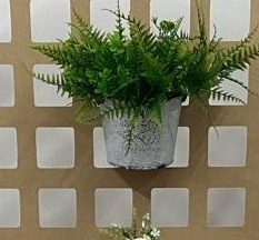 Vaso Lata Branco - A FESTA E DECORAÇÃO
