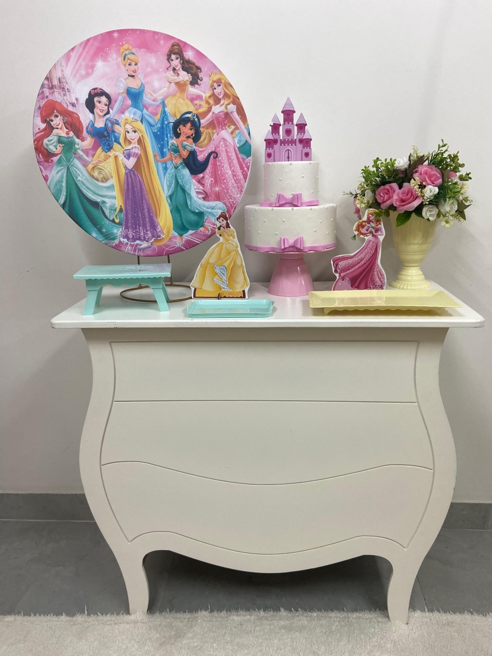 Kit Festa Na Mesa G Princesas - A FESTA E DECORAÇÃO