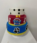 Bolo Fake Patrulha Canina 3 Ou 2 Andares - imagem 1