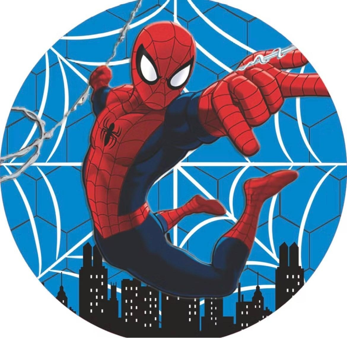 Capa Painel 50X50  Homem Aranha  - A FESTA E DECORAÇÃO